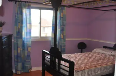 A private room for rent in a quite home