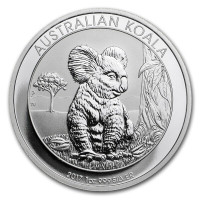 Pièce en argent/silver bullion Koala 2017 1 once 999