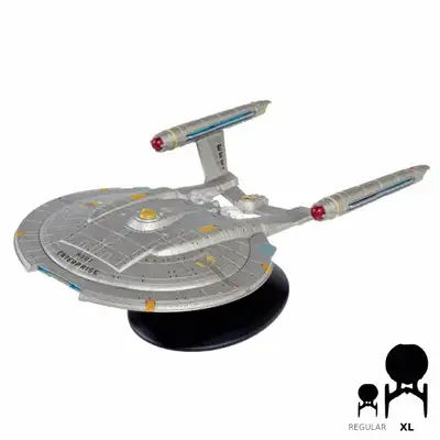 Star Trek Eaglemoss The Official Starships Collection Enterprise NX-01 XL Edition With Magazine New...