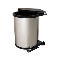 Under counter pivot out garbage can 10 quart