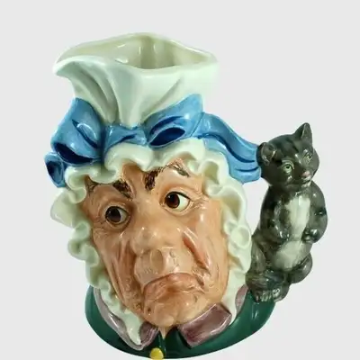Royal Doulton The Cook and the Cheshire Cat D6842 Signed Jug, View more