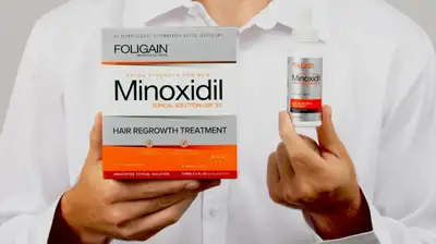 FOLIGAIN Ultra-Pure Minoxidil 5% Hair Regrowth Treatment For Men, View more
