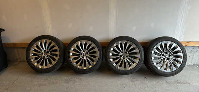 OEM Genesis Turbine Wheels & Continental Tires in Tires & Rims in Ottawa