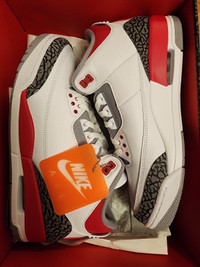 NIKE AIR JORDAN 3 (FIRE RED)