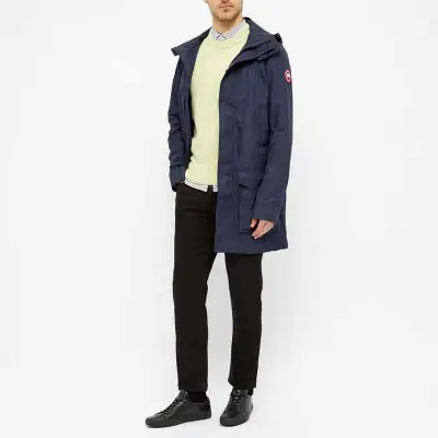 New Canada Goose Men's Crew Trench Navy Medium, View more