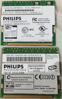 ($10 each) 2x Philips PH12127-E MINI PCI Card