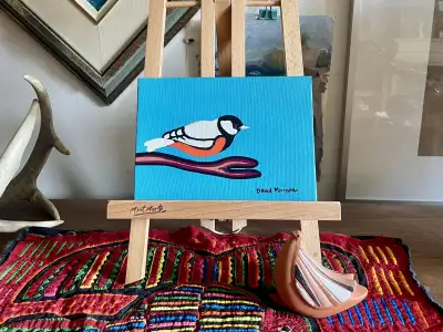 Acrylic on Canvas Board by David Morriseau, View more