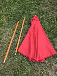 CANVAS UV-Protected Fabric Outdoor/Patio Umbrella
