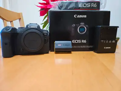 Canon EOS R6 full-frame mirrorless camera, View more