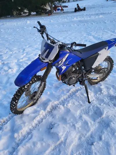 Selling my ttr230 Mostly ridden around the farm. Do have ownership. Brakes, suspension and transmiss...