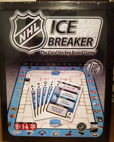 CSE Games NHL Ice Breaker - Hockey Card Board Game, View more