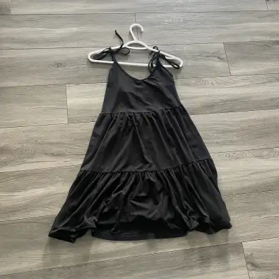 Black Tiered Dress, View more