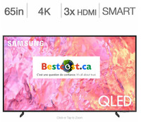Télévision QLED 65'' QN65Q60CAFXZC 4K UHD HDR Smart TV SAMSUNG
