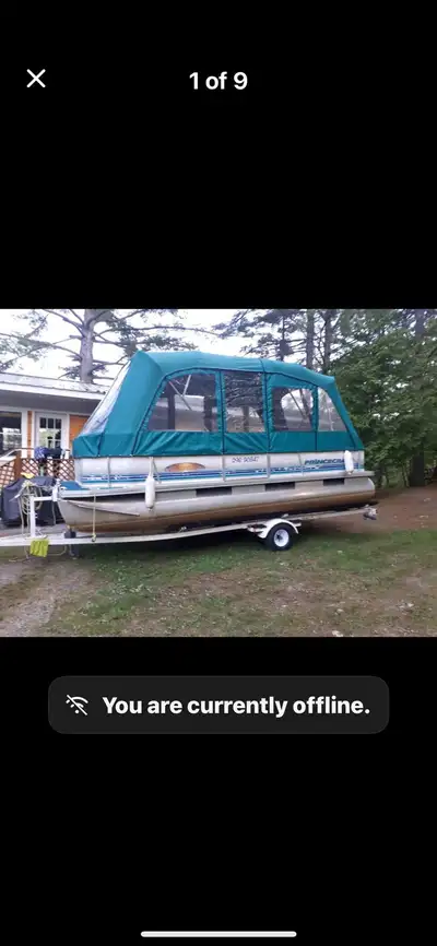 This 1998 Princecraft pontoon boat offers a classic design with reliable performance for all your la...