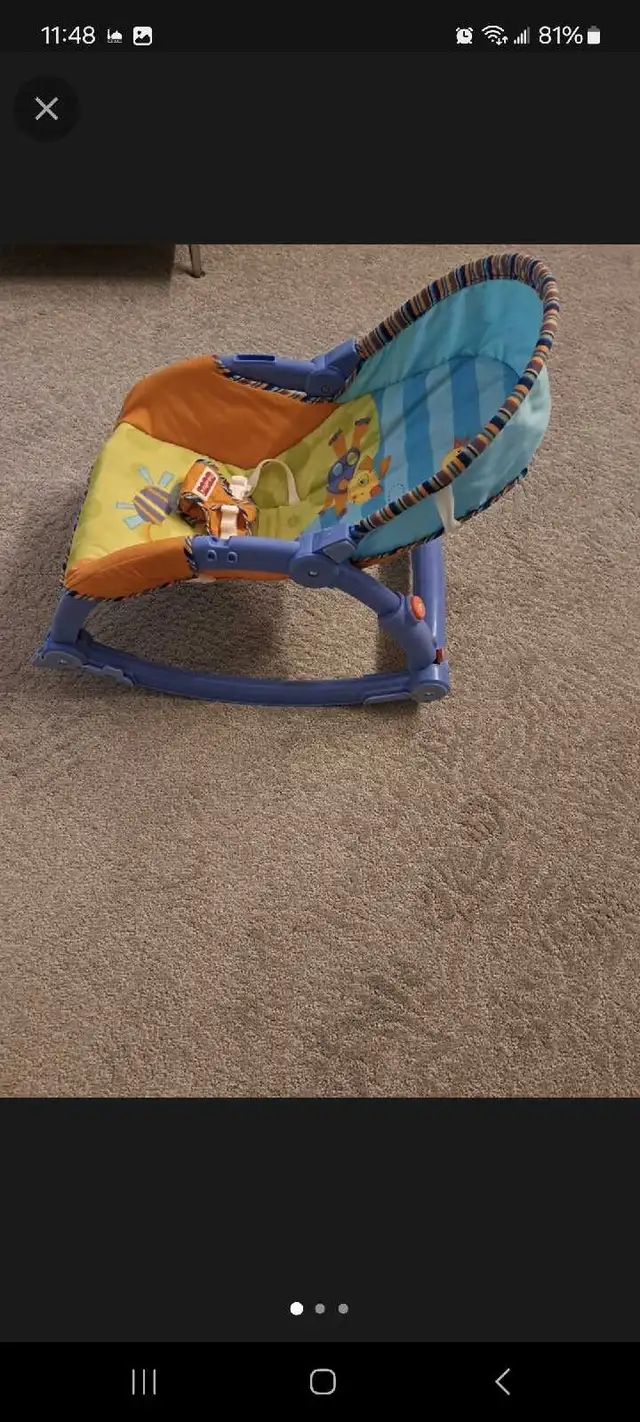 Fisher price baby rocker in Playpens, Swings & Saucers in Ottawa - Image 2
