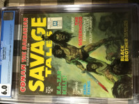 Savage Tales #1, CGC 6.0, from 1971