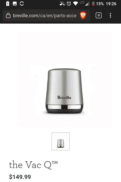 BNIB, dramatically improves smoothies for different Breville blenders, juicers, and bluicers. Origin...