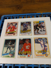 Vintage OPC Hockey Rookie Cards Lot of 10 Various