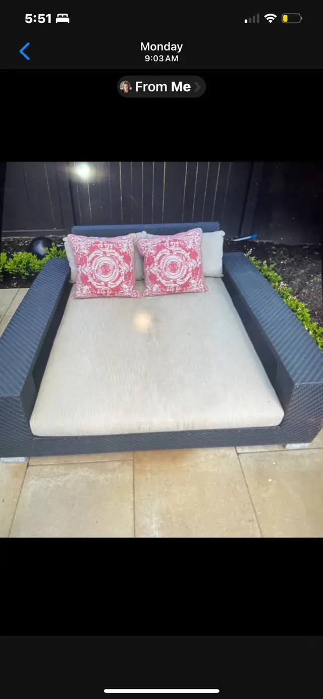 restoration hardware outdoor furniture set for sale in Patio & Garden Furniture in City of Toronto - Image 2