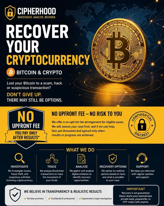 Bitcoin Recovery – No Upfront Fee Opt