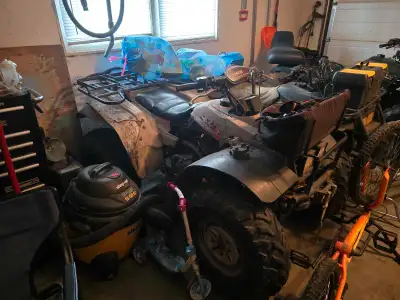 I have a running, riding 89 yamaha big bear 350, only thing it needs it new rear brake pads, looking...