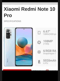 Xisomi Redmi Note 10 Pro 