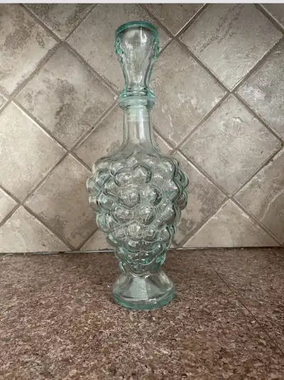 Vintage Glass Mod Dep Italy Vetreira Etrusca Bubble, View more