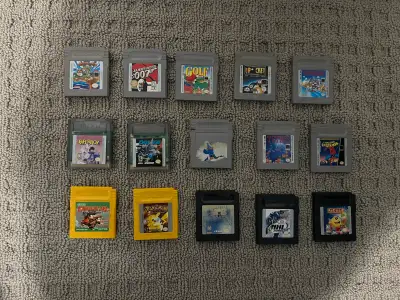 Nintendo GameBoy Games, View more