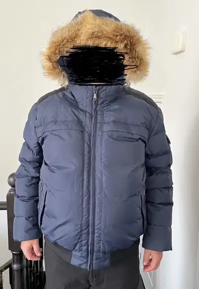 Pajar Bomber Jacket Real Raccoon Fur XXL, View more