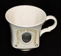 Diamond Jubillee Tea Cup - Rhinestone Studded