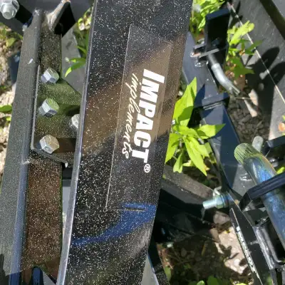 Selling a like-new set of heavy-duty Impact Implements tractor attachments for an ATV, UTV, or lawn...