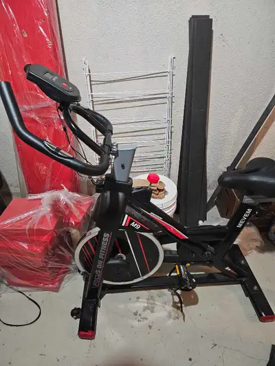 Great exercise bike I dont use it due to my busy work schedule just sitting in my basement like new...
