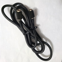 Digital Male Coaxial Cable - video audio display TV LCD LED
