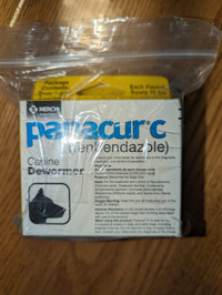 Unopened packages of Dog Dewormer – Panacur-c