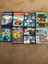 ASSORTED KID AND FAMILY DVD MOVIES