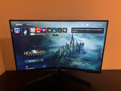 Samsung Odyssey G5 32” Curved Gaming Monitor, View more