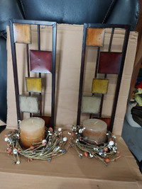 Pair of BOUCLAIR wall sconces