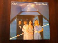 Vintage Record Album: ABBA Voulez Vous.