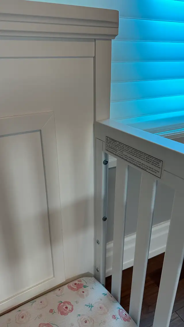 White Wooden Cribs for Sale in Cribs in Mississauga / Peel Region - Image 5