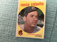 Rocco Colavito 1959 TOPPS Baseball card