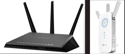 $60 for both! NETGEAR Nighthawk Smart Wi-Fi Router (R7000) - AC1900 Wireless Speed (Up to 1900 Mbps)...