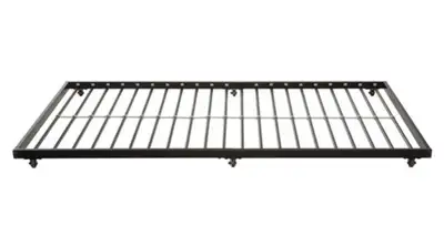 trundle roll out bed frame on wheels/single, View more