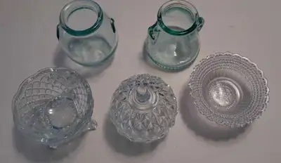 Glassware collectibles various , View more
