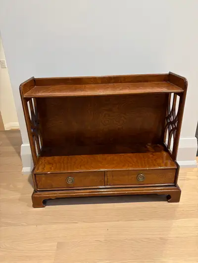 Francesco Molon small burl wood bookshelf, View more