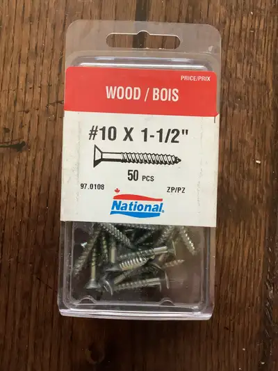 Wood Screws - Brand New, View more