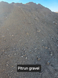 Pitrun gravel  and base gravel 