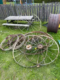 Vintage Wagon Wheels 