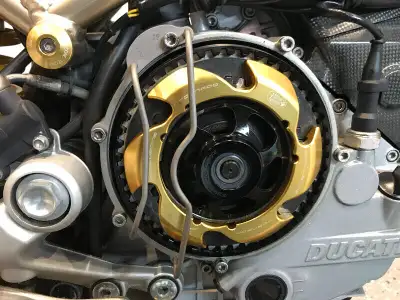New in box STM made in Italy ALL model Ducati Dry Clutch Cover open concept design for super cooling...