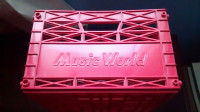 Music World Retro Mini CD Crate