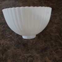 Vintage Milk Glass wall sconce cup shade